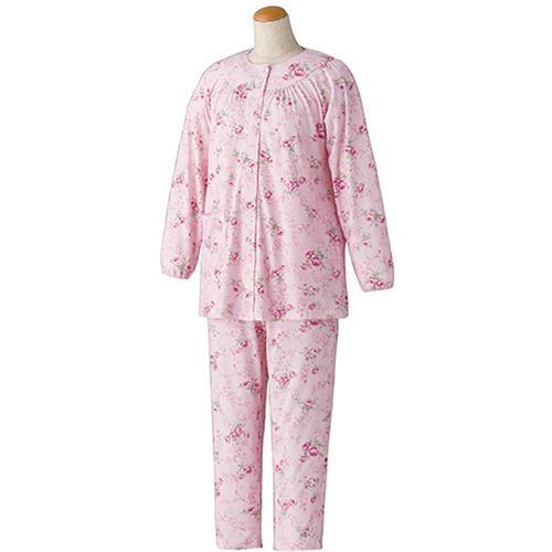 ■グリーンクロス ワンタッチパジャマ 着替え簡単 動きやすい ウエスト調節可 婦人用 PK S〔品番:630005..