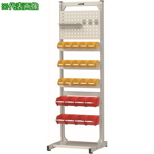 ■ヤマテック マルチパーツハンガー 片面タイプ 固定式 PB型 W591×D574×H1806mm シルキーホワイト〔品番..