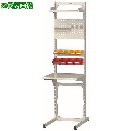 ■ヤマテック マルチワークテーブル 両面タイプ 天板D450 TPB型 W600×D1274×H2106mm シルキーホワイト〔品番:MWR0621LTPB〕【6589304:0】[法人・事業所限定][外直送元][店頭受取不可]