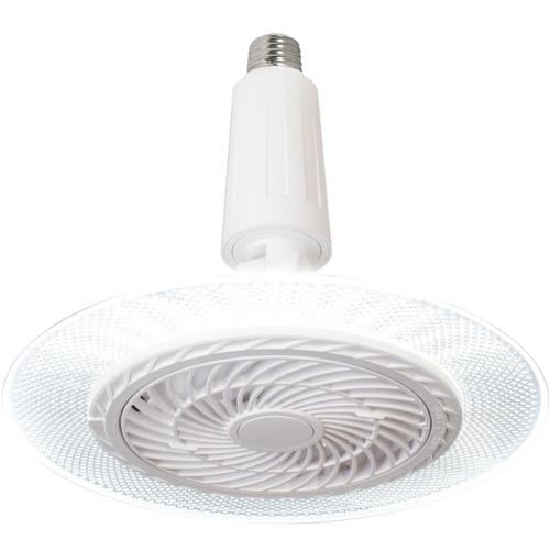 ■DAISHIN ファン付LED ソケット〔品番:DLFS800WH〕【6592204:0】[送料別途見積り][法人・事業所限定][外直送][店頭受取不可]のサムネイル