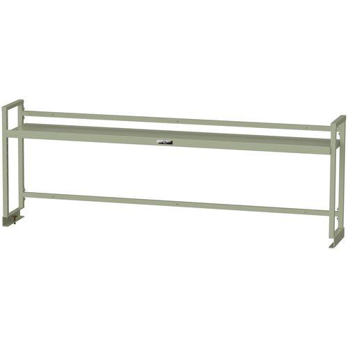 ■ヤマテック ワークテーブル架台 棚板1段タイプ 天板W1800用 ヤマテックグリーン〔品番:WK1800NG〕【6592469:0】[法人・事業所限定][外直送元][店頭受取不可]