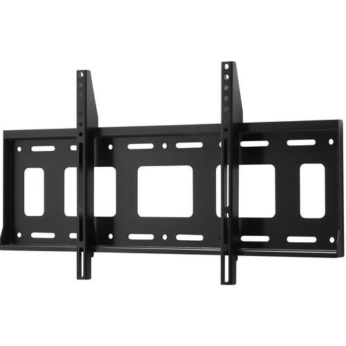 ■SANWA 壁面固定式ディスプレイ金具(86型まで対応)〔品番:CRPLKG19BK〕【6594283:0】[法人・事業所限定][直送元][店頭受取不可]