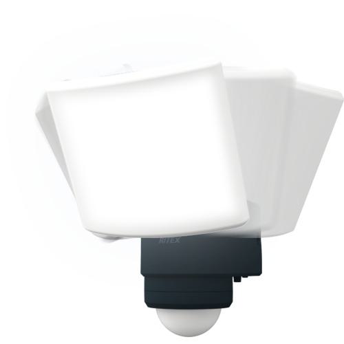 ■musashi 18Wワイド 追尾式LEDセンサーライト 〔品番:LEDAC1017TA〕【6596817:0】[送料別途見積り][掲外取寄][店頭受取不可]