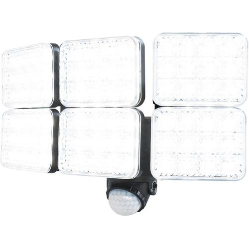 ■大進 LEDセンサーライト6灯式 極〔品番:DLA10T600〕【6607328:0】[送料別途見積り][法人・事業所限定][外直送][店頭受取不可]