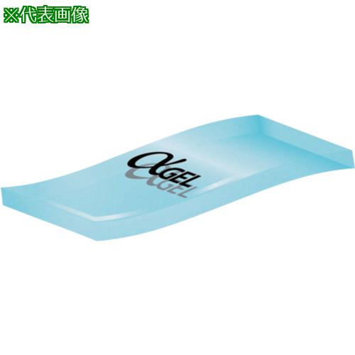 ■Taica ゲルシート θ-6 250mm角 t10.0 両面粘着テープ付〔品番:THETA6250T10RYOMENNENCHAKU〕【6612862..