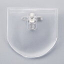 ■緑十字 刺繍ワッペン専用透明カバー(126801~126810用) 75×75mm 透明PVC TWP-01〔品番:126800〕【6621542:0】[送料...