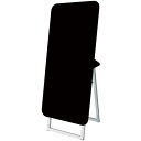 ■TOKISEI ポップルスタンド看板シルエット 45×90片面ブラック ふきだし形(右)〔品番:PPSKSL45X90KFKR〕【6622144:0】[送料別...