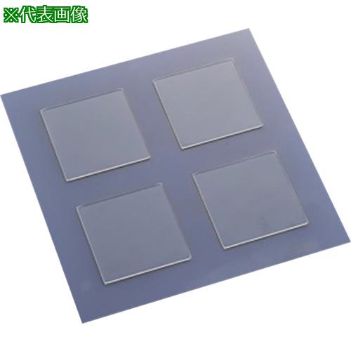 ■EXSEAL 耐震ゲル 転倒防止シート ゲルタック お徳用 80×80×2mm(角型)〔品番:GT0122020〕【6623742:0】[送料別途見積り][掲外取寄][店頭受取不可]