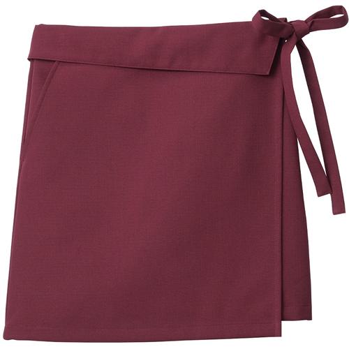 ■サンペックス 【涼感・防脱色】前掛 エンジ〔品番:BC4600E9M〕【6634947:0】[送料別途見積り][掲外取寄][店頭受取不可]