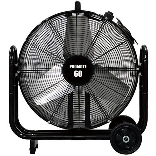 ■緑十字 ブラストファン PBF-60 ブラック 77.5×38×79.5cm〔品番:375985〕【6642669:0】[法人・事業所限定][外直送元][店頭受取不可]