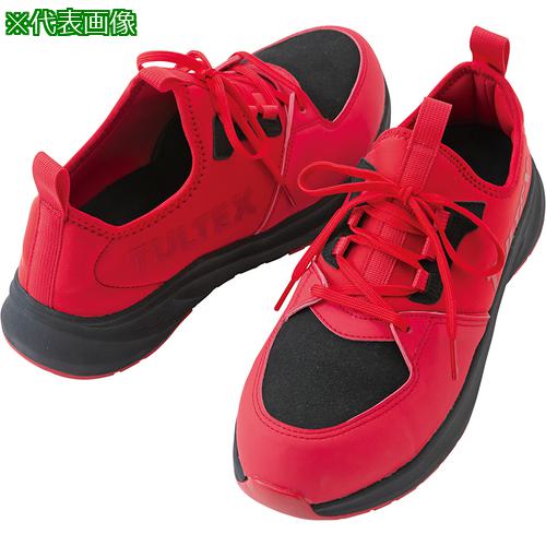 ■アイトス 作業靴 セーフティシューズAZ51673 レッド 24.5〔品番:AZ5167300924.5〕【6649643:0】[送料別途見積り][掲外取寄][店頭受取不可]