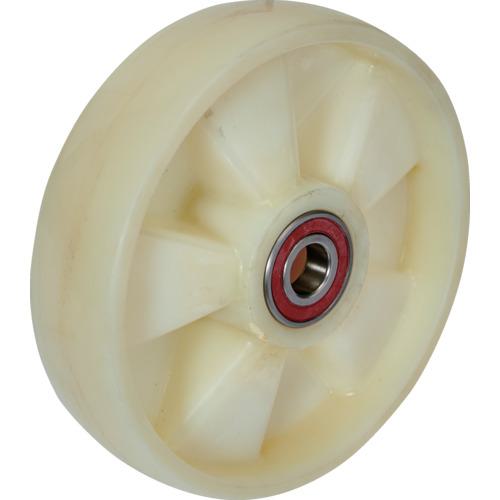 ■TRUSCO THP30511、612用ステアリングホイールアッセンブリーφ200×50 ベアリング入りナイロンキャスタ..