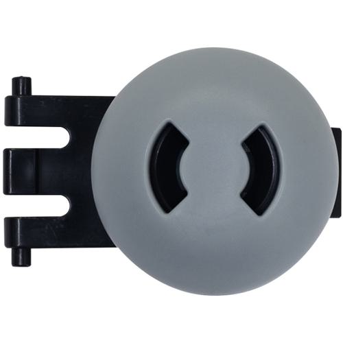 ■タカギ ホースリール補修部品 nano next用ハンドル小(EGY/BK)〔品番:QR0039〕【6668604:0】[送料別途..