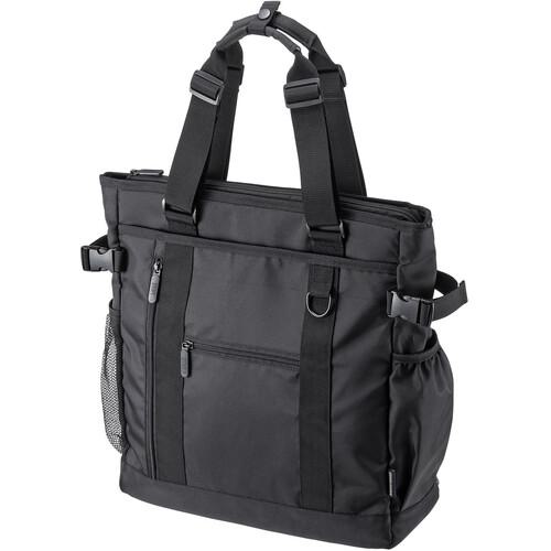 ■SANWA 3WAYビジネストートバッグ〔品番:BAGBT3BK〕【6678861:0】[法人・事業所限定][直送元][店頭受取不可]