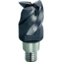 ■【在庫限り】三菱 3枚刃難削材加工用 超硬制振スクエアヘッド25mm (コート品) EP7020〔品番:IMX25S3HV25021〕【6686826:0】[...
