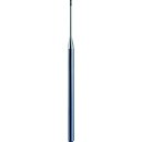 ■三菱 2枚刃ダイヤモンドコーティンググラファイト加工用 超硬ロングネックボールエンドミル0.3mm〔品番:DF2XLBR0015N020〕【6697178:0...
