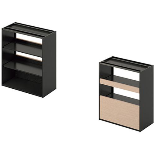 ■NAIKI オープンシェルフ MJ型 ミジカ mijika〔品番:MJ0911NBSO〕【6719858:0】[送料別途見積り][掲外取寄][店頭受取不可]