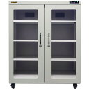 ■トーリハン 防湿庫 ドライキャビ 中湿度用(30~50%RH) 低価格高性能EXシリーズ 368L TDC-368-EX〔品番:TDC368EX〕【67587...