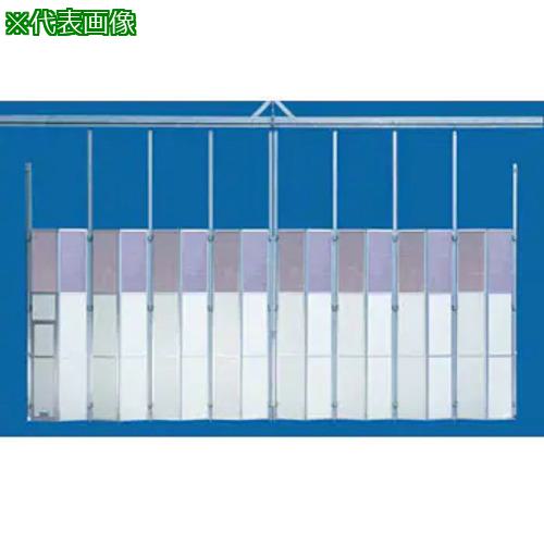 ■ゲート工業 単管取付ミニパネルゲート 高さ4.5mX間口7.2m 上部メッシュパネル〔品番:SG3T172〕【6772823:0】[送料別途見積り][法人・事業所限定][外直送][店頭受取不可]