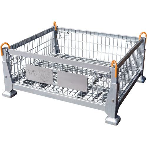 ■123 メッシュパレット ボックスパレット350〔品番:PBL350〕【6777572:0】[送料別途見積り][法人・事業..