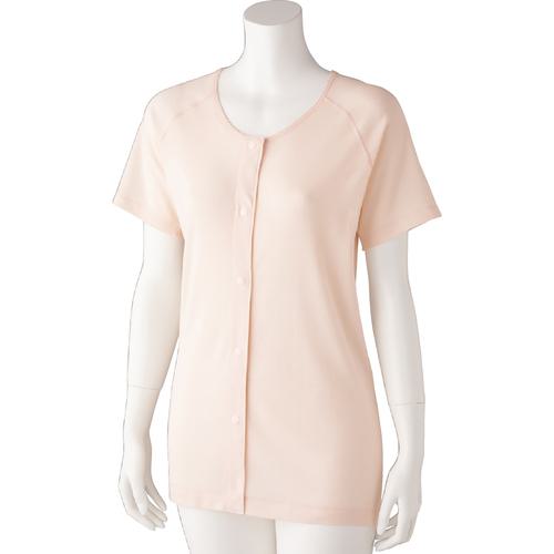 ■グリーンクロス 3分袖ホックシャツ(2枚組) 綿100%抗菌防臭 着心地快適 婦人用 PH 4L〔品番:6300054903〕【6778370:0】[送料別途見積り][法人・事業所限定][外直送][店頭受取不可]