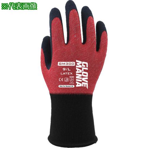 ■川西 GM300 グローブマニア ラテックス レッド XLサイズ〔品番:GM300RXL〕【6808927:0】[店頭受取不可]