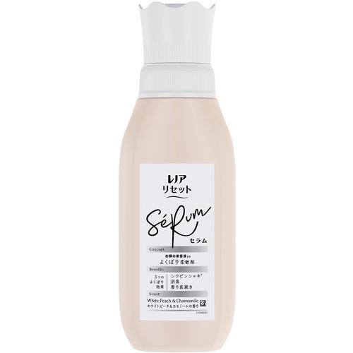 ■P&G 柔軟剤 レノア リセット セラム ホワイトピーチ&カモミール 本体 500ml《12個入》〔品番:427299〕..