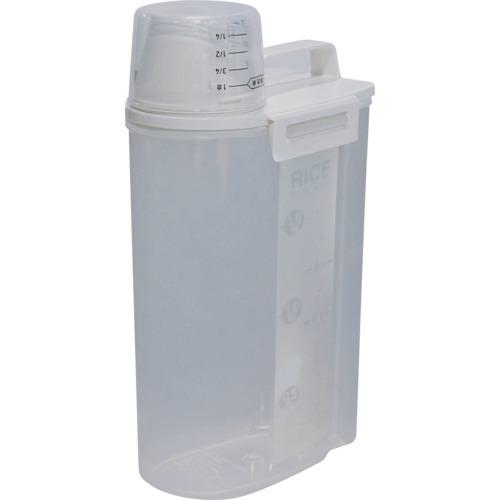 ■ASVEL 米びつ 密閉米びつ2Kg〔品番:751011〕【6821971:0】[店頭受取不可]