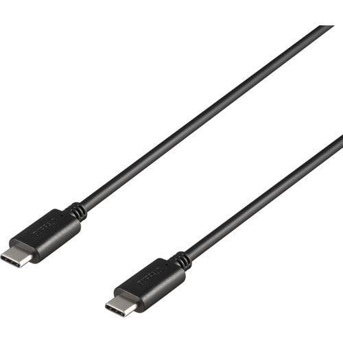 ■BUFFALO USB2.0ケーブル C-C PD対応 3m ブラック〔品番:BU2CC5PD30BK〕【6830351:0】[送料別途見積り][掲外取寄][店頭受取不可](2.0)
