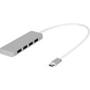 ■Owltech 1つのType-Cポートで複数の周辺機器が使えるUSB3.2 Gen1 Type-A×4 ノイズ対策済み Type-C USBハブ〔品番:OW...