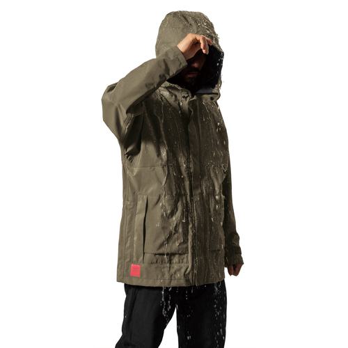 [弘進ゴム] レインスーツ B-1300 ODR 透湿 LIGHT レインスーツ ストームバスター 3L ネイビー H1300BA