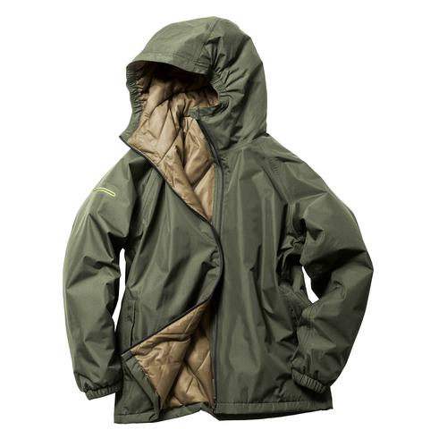 ■Makku TEGARU防水防寒スーツ カーキ×ブラック M〔品番:AS31601J〕【6869680:0】[送料別途見積り][掲外取寄][店頭受取不可]