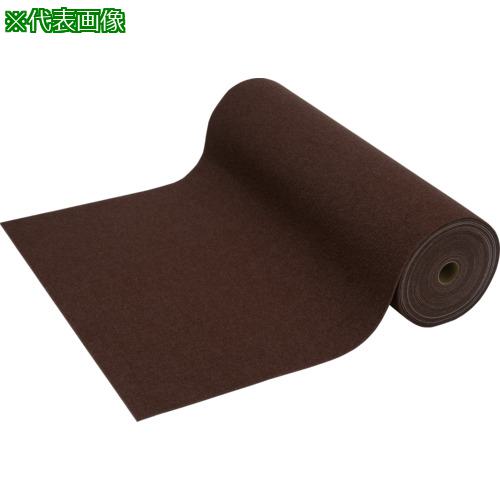■ワタナベ カーペット 吸着カーペットロールタイプ ブラウン 182cm×15m〔品番:LPR312W15〕【6869795:0】[送料別途見積り][掲外取寄][店頭受取不可]