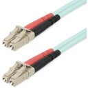 ■StarTech 光ファイバーケーブル/OM4マルチモード/25m/LC-LC/50/125/2芯/100G/ネットワーク パッチコード〔品番:450FBLC...
