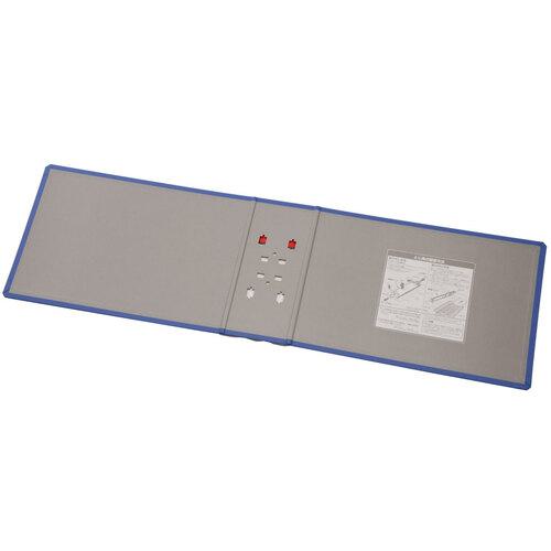 ■KING JIM キングファイルSDDE替表紙 A4ヨコ型 80mm用 青〔品番:2488AHB〕【6880252:0】[送料別途見積..