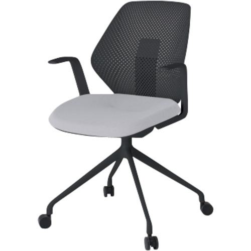 ■ITOKI キュアチェア樹脂肘〔品番:KG985SCM1TTT7〕【6880606:0】[送料別途見積り][法人・事業所限定][外直送][店頭受取不可]