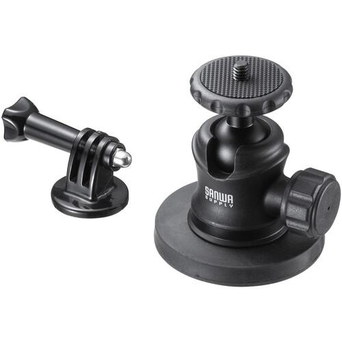 ■SANWA マグネットカメラマウント(平面用)〔品番:CRLACAMMG1〕【6884285:0】[法人・事業所限定][外直送元][店頭受取不可]