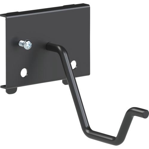 ■TRUSCO パンチングパネル用電気ドリルフック 1本爪 黒〔品番:SF4BK〕【6890832:0】[店頭受取不可]