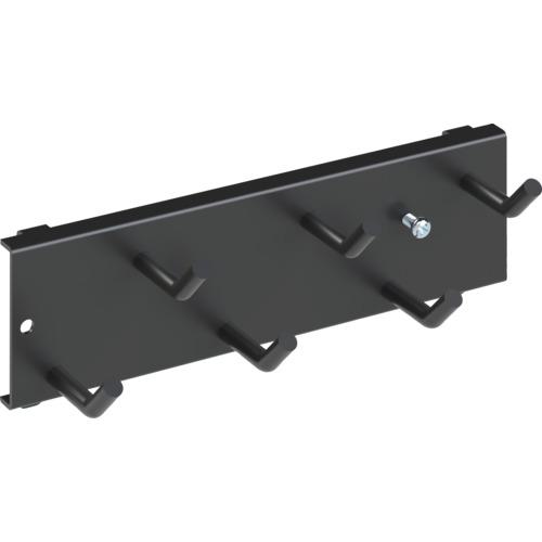 ■TRUSCO パンチングパネル用メガネレンチフック 横並び 黒〔品番:SFMRF2BK〕【6890833:0】[店頭受取不可]