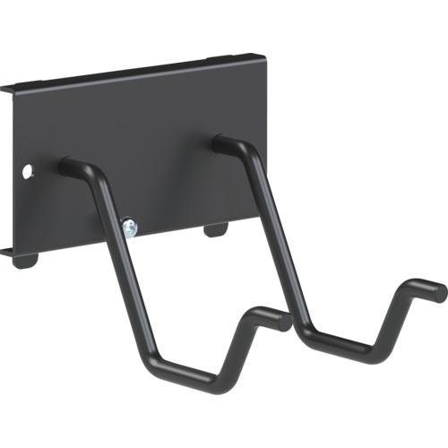 ■TRUSCO パンチングパネル用電気ドリルフック 2本爪 黒〔品番:SF4WBK〕【6890844:0】[店頭受取不可]