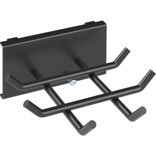 ■TRUSCO パンチングパネル用メガネレンチフック 三方掛け 黒〔品番:SFMRF1BK〕【6890845:0】[店頭受取..