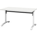 ■IRIS カフェテーブル ホワイト低床フラップキャスター脚 スクエア天板 W1400XD800XH720 ホワイト〔品番:CAFTLFK1480MWW〕【69...