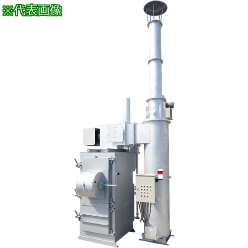 ■DAITO 紙くず・木くず用焼却炉(水冷式)ISGー600M 幅2070×奥行2020×高さ5510mm〔品番:ISG600M〕【6909213:0】[送料別...