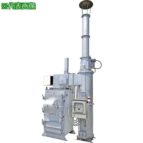 ■DAITO 廃プラ対応焼却炉(水冷式)ISR2-500M 幅2070×奥行2060×高さ5610mm〔品番:ISR2500M〕【6909238:0】[送料別途...