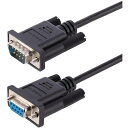 ■StarTech RS232Cシリアルクロスケーブル/2m/D-Sub9 ピン/メス・オス/DTEデバイス対応/Null Modem〔品番:9FMNM3MRS...
