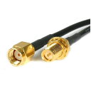 ■StarTech P-SMA延長ケーブル/3m/無線アンテナアダプター用/オス-メス/ 高耐久設計/ワイヤレス通信用 高速信号転送〔品番:RPSMA10MF〕...