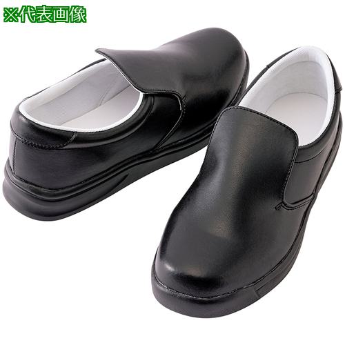 ■アイトス コックシューズ(男女兼用)AZ4442 ブラック 24.0〔品番:AZ444201024.0〕【6917027:0】[送料別途見積り][法人・事業所限定][外直送][店頭受取不可]