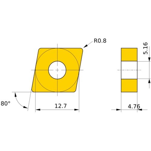 ■三菱 ステンレス鋼旋削加工用コーテッド超硬材種“MC/MP7100シリーズ” MP7135《10個入》〔品番:CNMG120408GH〕【6917987×10:0】[送料別途見積り][掲外取寄][店頭受取不可]