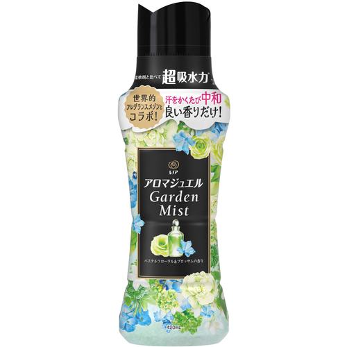 ■P&G 柔軟剤 レノア アロマジュエル garden Mist 香り付けビーズ パステルフローラル&ブロッサムの香り 本体 420ml《6個入》〔品番:434674〕【6921104×6:0】[送料別途見積り][掲外取寄][店頭受取不可]