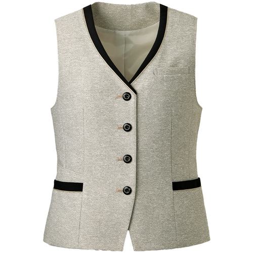 《メーカー》（株）サーヴォ《品番》GVEL-2503-A7-05《特長》●凹凸感がありニュアンスのあるツイーディなニット素材のベスト●腰高に見えるベルト風のアクセント●上品で落ち着いたベージュ系と親しみやすく爽やかなブルー系の2色展開●通気性に優れさらりとした素材（通気度121.6cm3/cm2・S）●原着糸を使用し節水することで環境保護にも貢献している素材です《用途》●接客・オフィス事務 向け《仕様》●色:ベージュ●サイズ:05●着丈(cm):49●胸囲(cm):83《仕様2》●背抜き仕立て●アクセサリー用ホルダー●左胸ポケット（ネームホルダー付き）●右腰ポケット（チェンジポケット付き）●左腰ポケット●ホームクリーニング《原産国（名称）》非公開《材質／仕上》●【表地】ポリエステル100% 【裏地】ポリエステル100%《セット内容／付属品》《注意》《JANコード》4582766112518《本体質量》0.0g※こちらの商品は送料無料対象外です。※「送料無料」と表示されても別途送料が必要となりますのでご注意ください。GROW　ベスト　ベージュ　05〔品番：GVEL-2503-A7-05〕[注番:6921709][本体質量：0.0g]《包装時基本サイズ：××》〔包装時質量：〕分類》保護具》作業服》作業服☆納期情報：取寄管理コード(005) メーカー直送品 (欠品の場合有り)